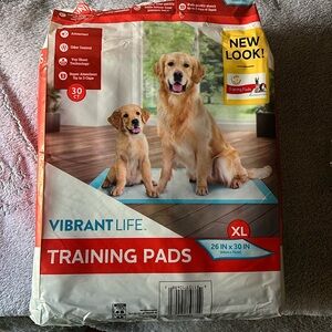 Partial pack Vibrant Life XL training pads